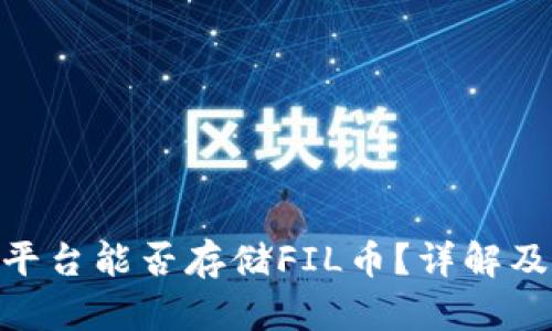Tokenim平台能否存储FIL币?详解及用户指南